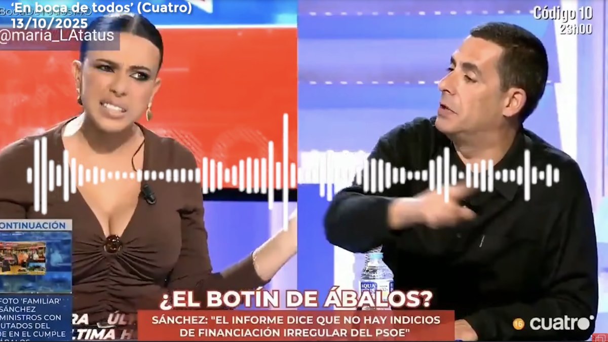 Antonio Naranjo deja muda a Sarah Santaolalla: "Sánchez le ha dado a tu novio un programa en TVE"