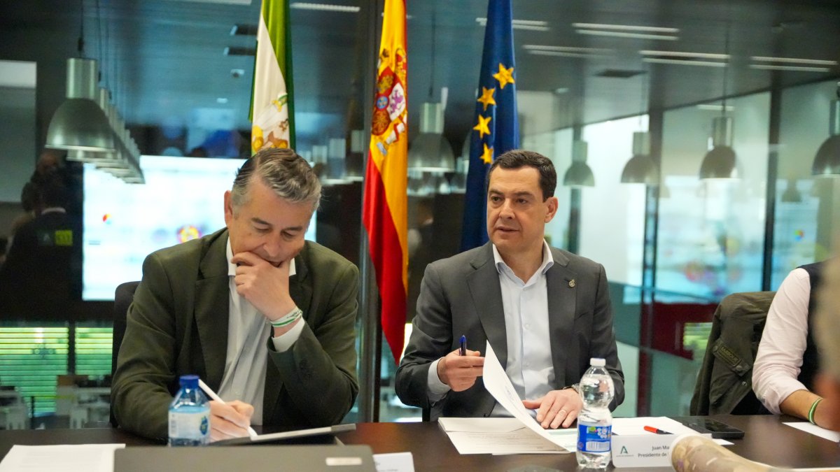 Juanma Moreno confía en Antonio Sanz para gestionar la consejería de Sanidad