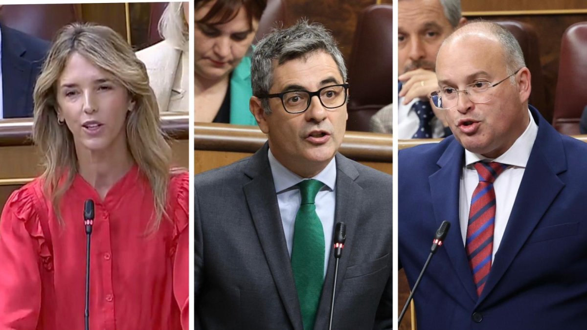 Bolaños sale escaldado entre Cayetana Álvarez de Toledo y Tellado: "tienen miedo a Maduro, son rehenes de un narcodictador"