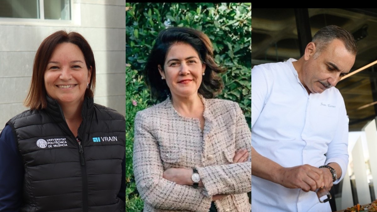 Laura Sebastiá, Rocío Cibrán y Juan Torres