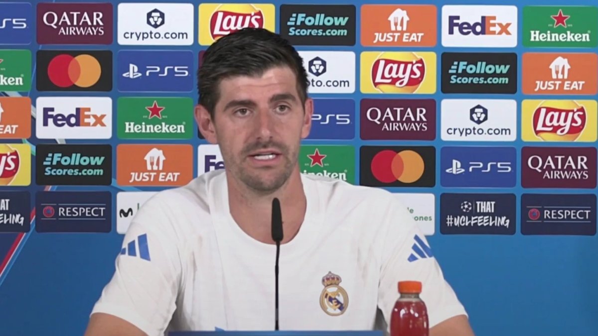 Courtois, contra LaLiga por ocultar las protestas: "Es censurar, es manipular y es grave"