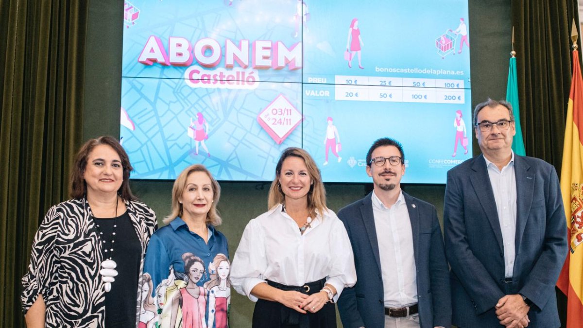 Presentación de la campaña de bonos comerciales