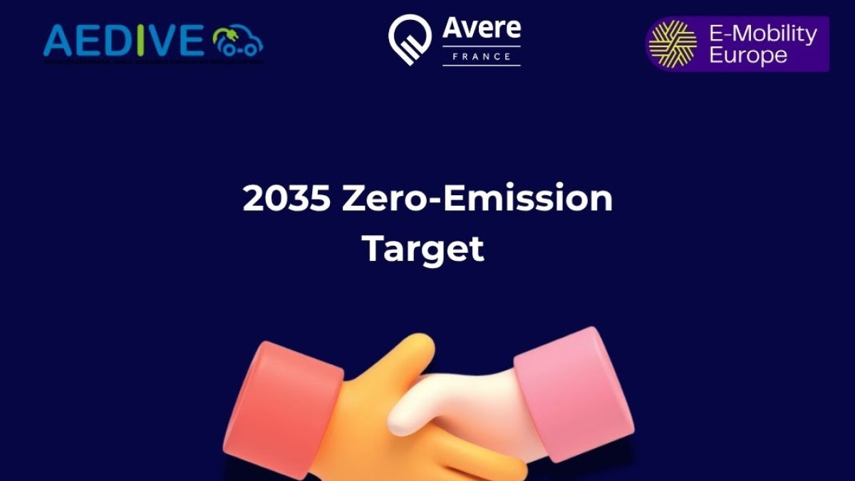 La Asociación Empresarial para el Desarrollo e Impulso de la Movilidad Eléctrica (Aedive) y su homóloga francesa Avere-France, junto con la asociación europea E-Mobility Europe.