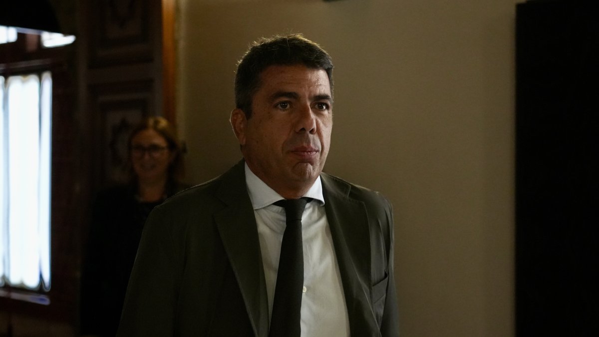 El ya ex presidente de la Generalitat Valenciana, Carlos Mazón