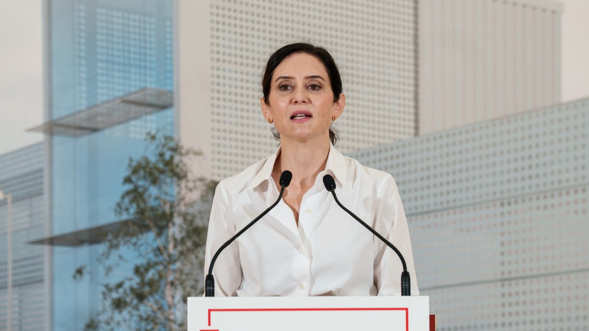 La presidenta de la Comunidad de Madrid, Isabel Díaz Ayuso, inaugura el Palacio de Justicia de Torrejón de Ardoz