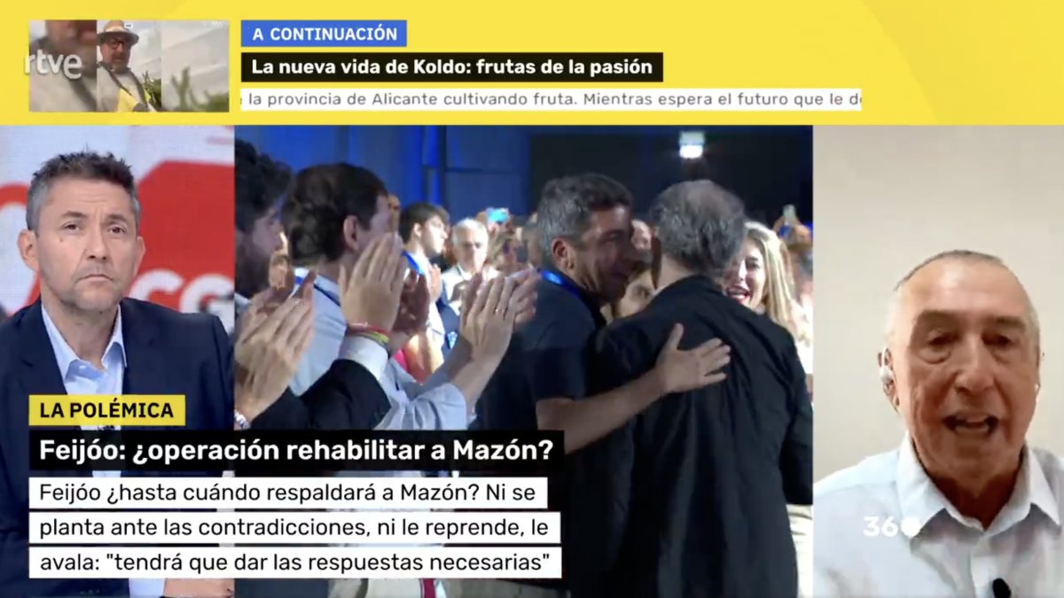 Programa de TVE 'Mañaneros' que conduce Javier Ruiz
