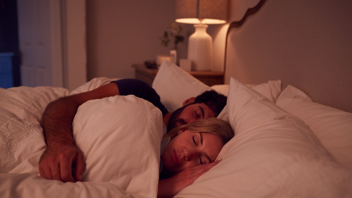 Pareja durmiendo