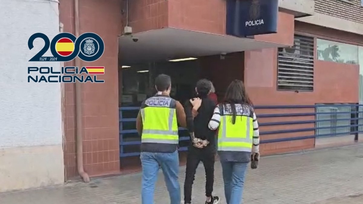 Imagen del detenido por robos en Benimaclet