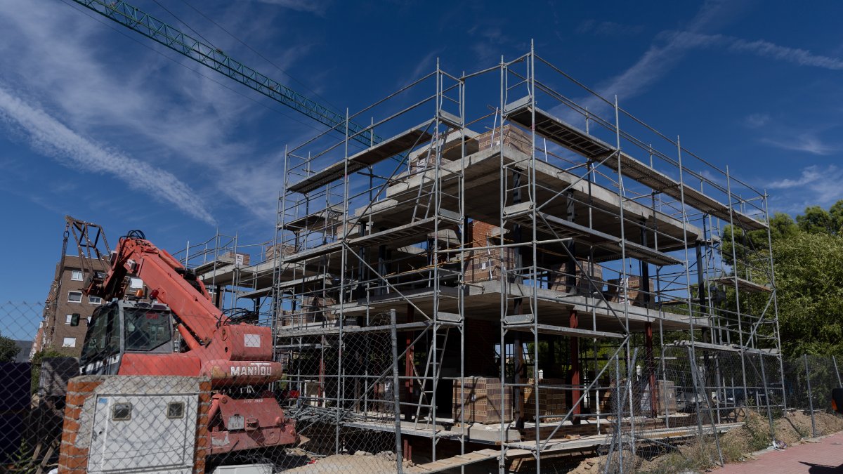 Vista general de las obras de vivienda nueva, a 6 de septiembre de 2024, en Madrid (España).
Eduardo Parra / Europa Press
06 SEPTIEMBRE 2024