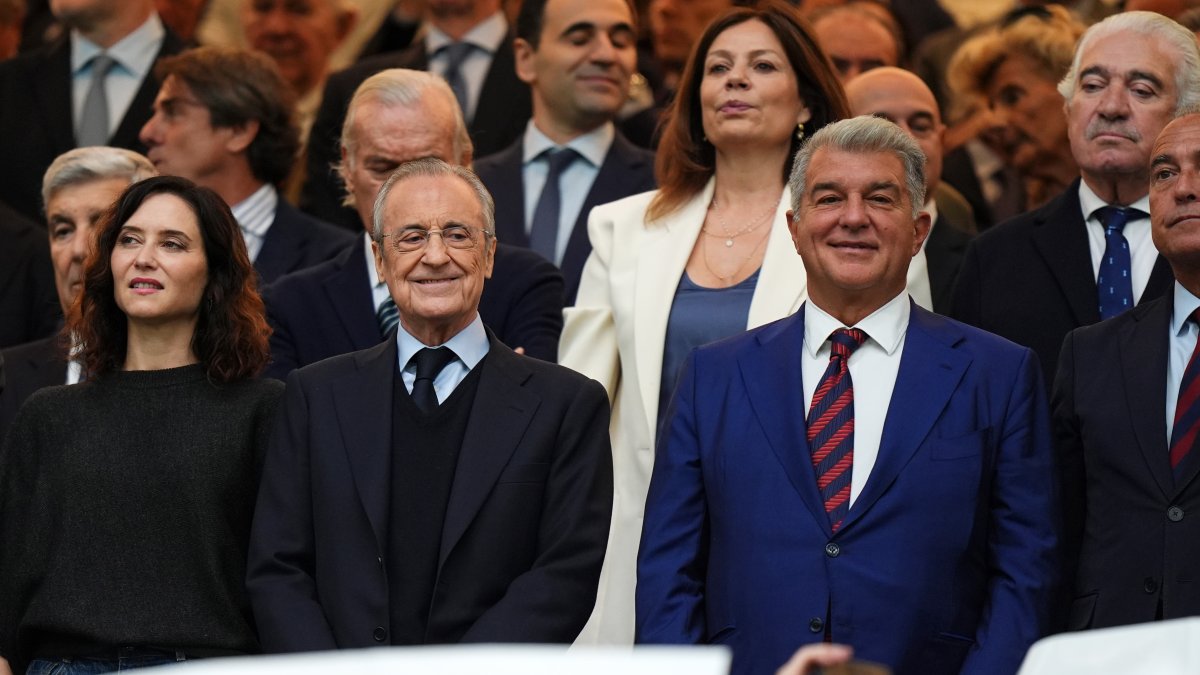 Joan Laporta y Florentino Pérez