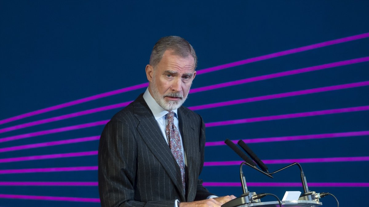 El Rey Felipe, en el Congreso Futuro Iberoamericano, en Casa América,
