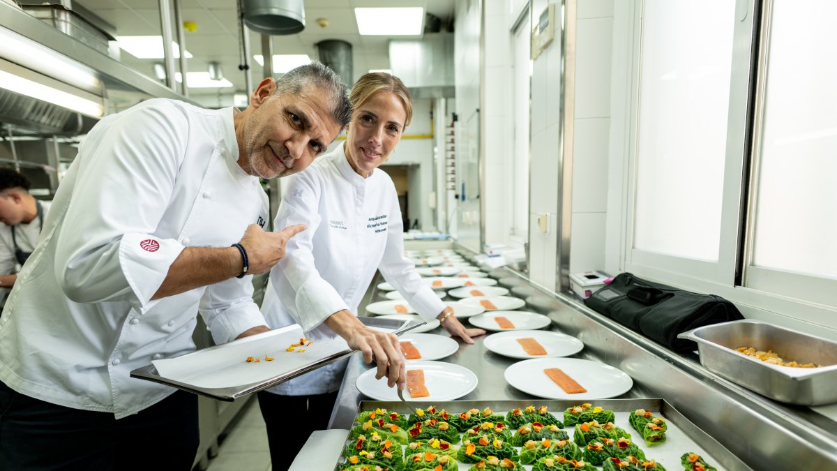 A cuatro manos de Paco Roncero y Victoria Kemerer