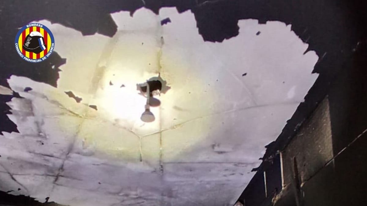 Incendio en su domicilio en Puerto de Sagunto