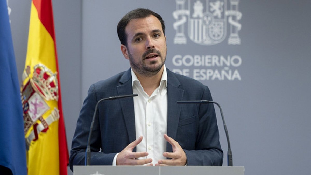 Alberto Garzón, ex ministro de consumo