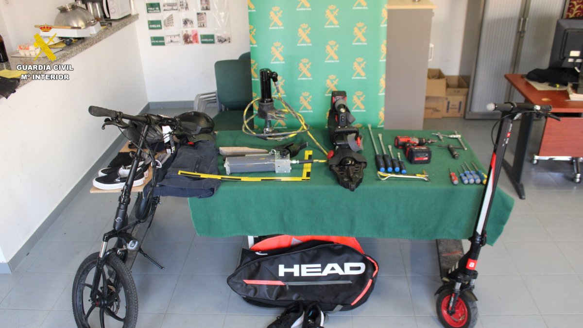 Material intervenido