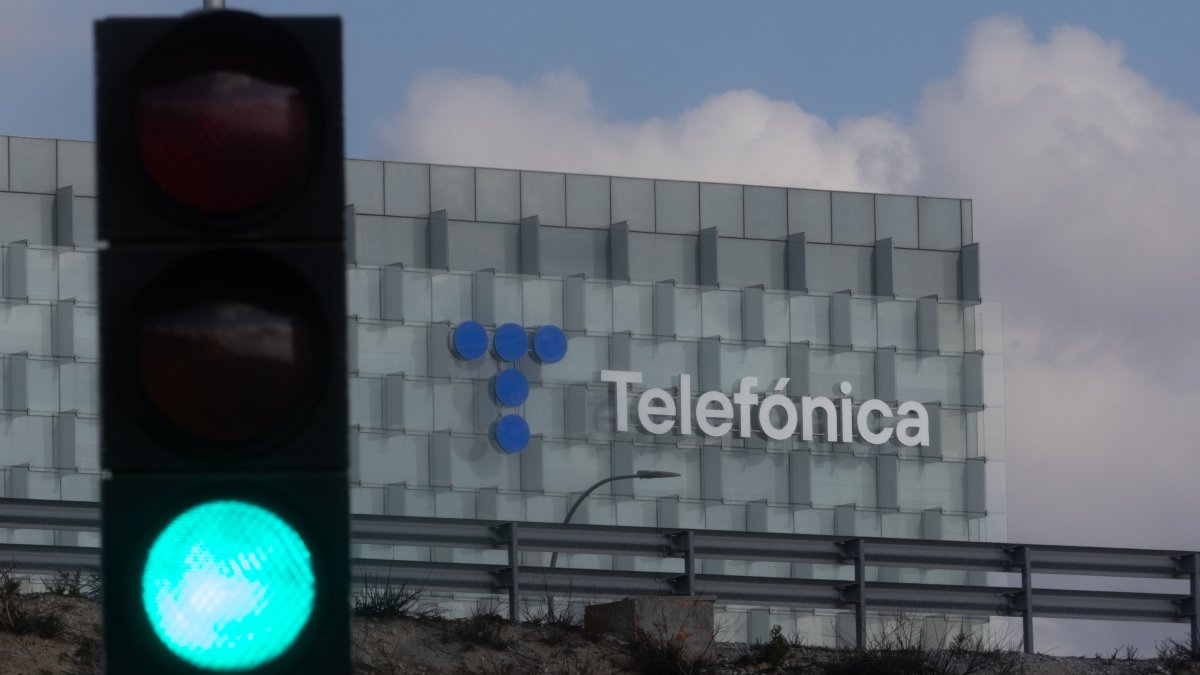 Fachada de la sede de Telefónica, a 7 de noviembre de 2024, en Madrid (España).
Eduardo Parra / Europa Press
07 NOVIEMBRE 2024