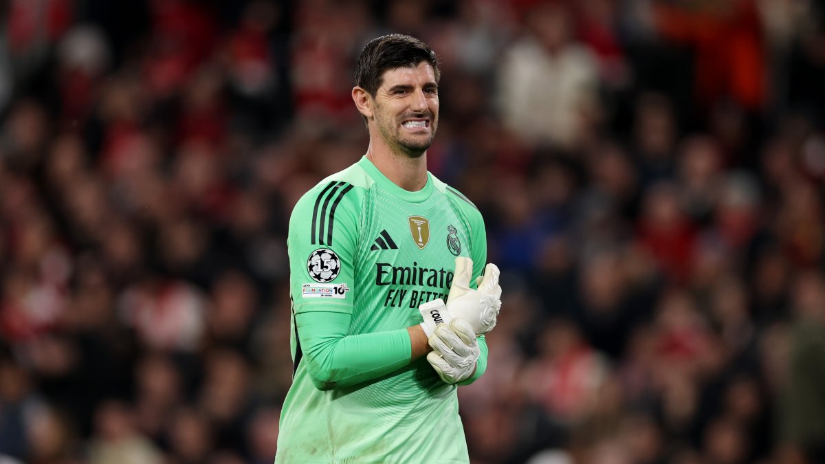 Courtois, baja para la Champions
