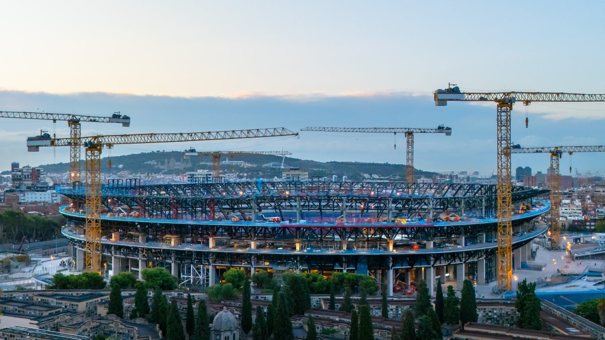 Las obras del Camp Nou