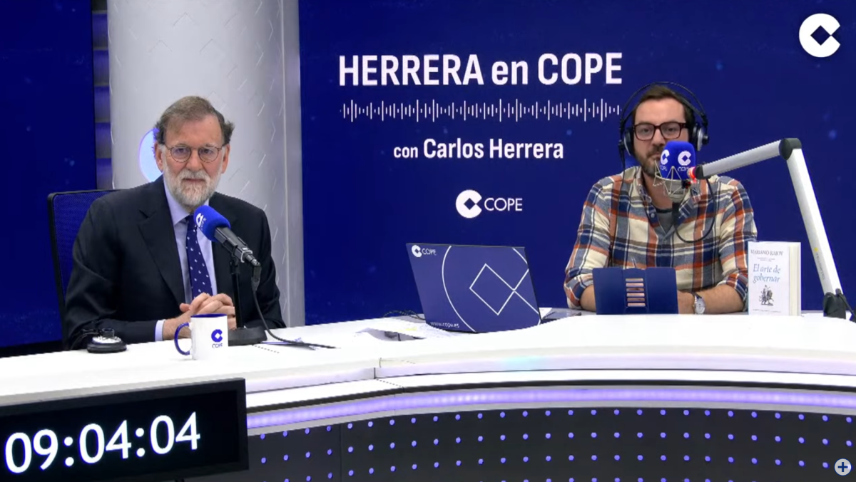Mariano Rajoy en Herrera en Cope