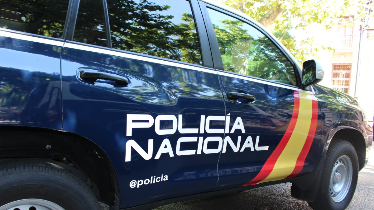 Coche de la Policía Nacional.