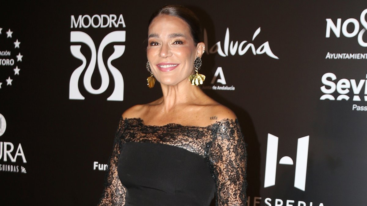 Raquel Bollo en la gala de los Premios Escaparate, en Sevilla