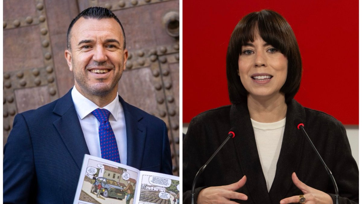 Vicent Mompó y Diana Morant