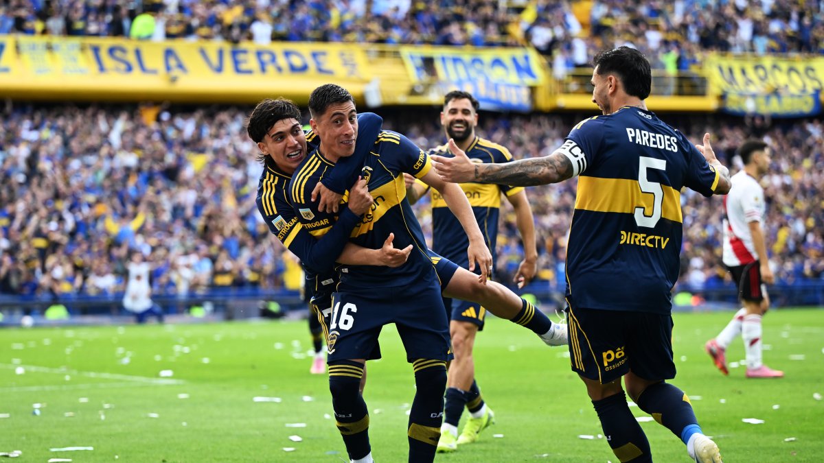 Boca y una victoria contundente ante el River de Gallardo