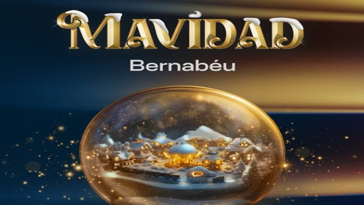 
                Mavidad Bernabéu 2025: el estadio se convertirá en el gran parque temático de la Navidad en Madrid
             