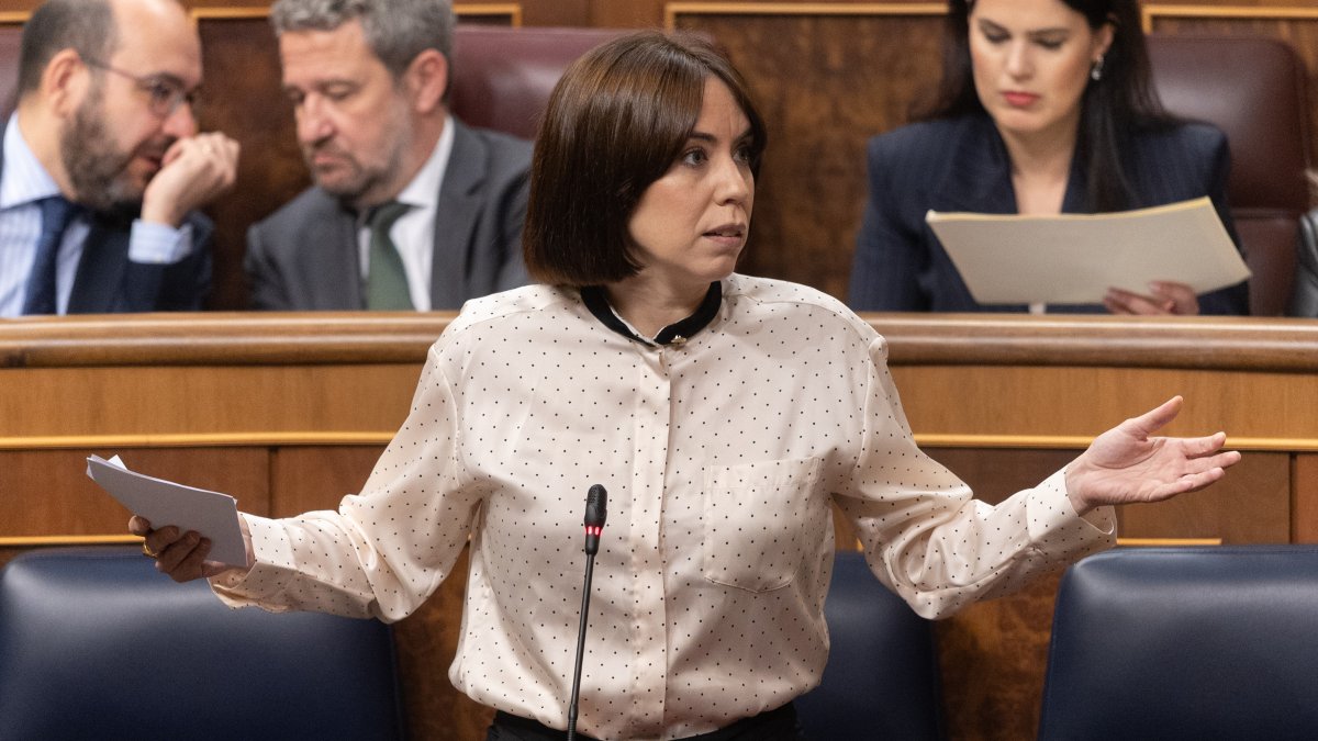 Imagen archivo de Diana Morant en el Congreso