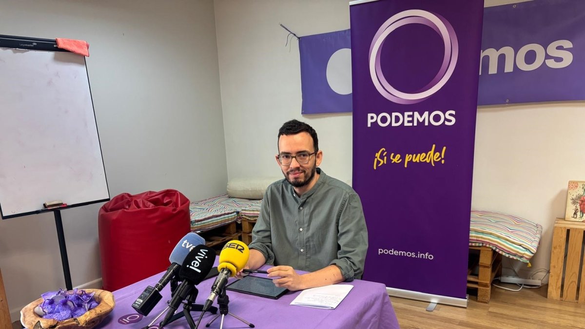 (Foto de ARCHIVO)
El coordinador de Podemos en CyL, Miguel Ángel Llamas

EUROPA PRESS
22/7/2025