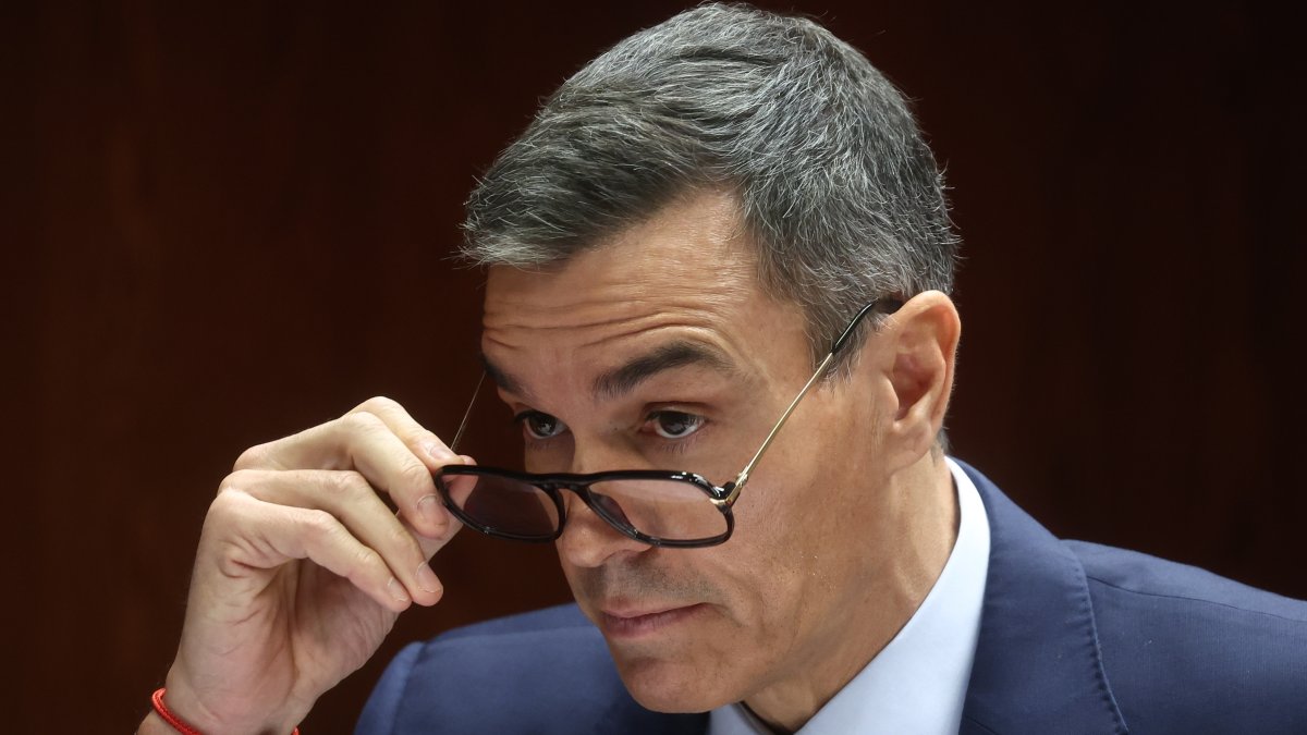(Foto de ARCHIVO)
El presidente del Gobierno, Pedro Sánchez, comparece ante la Comisión de Investigación sobre el 'caso Koldo', en el Senado 30/10/2025
