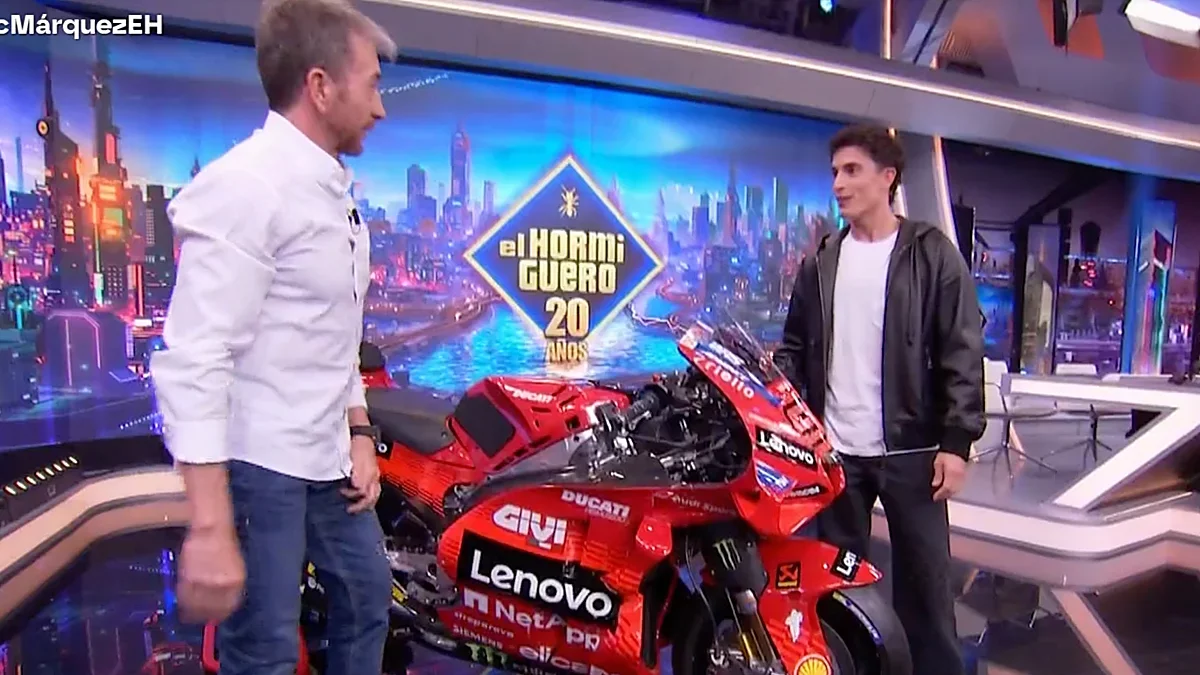 Marc Márquez en el Hormiguero