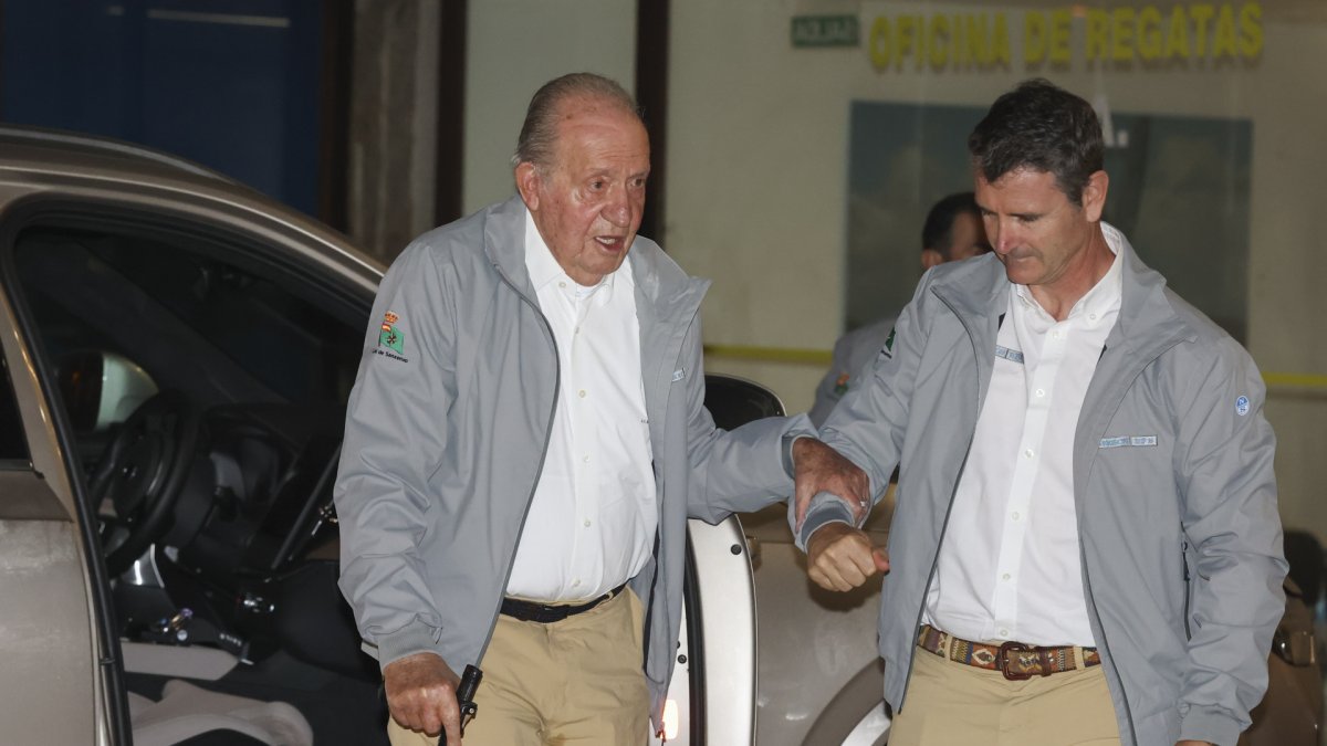 El Rey Juan Carlos I, el pasado sábado 8 de noviembre.