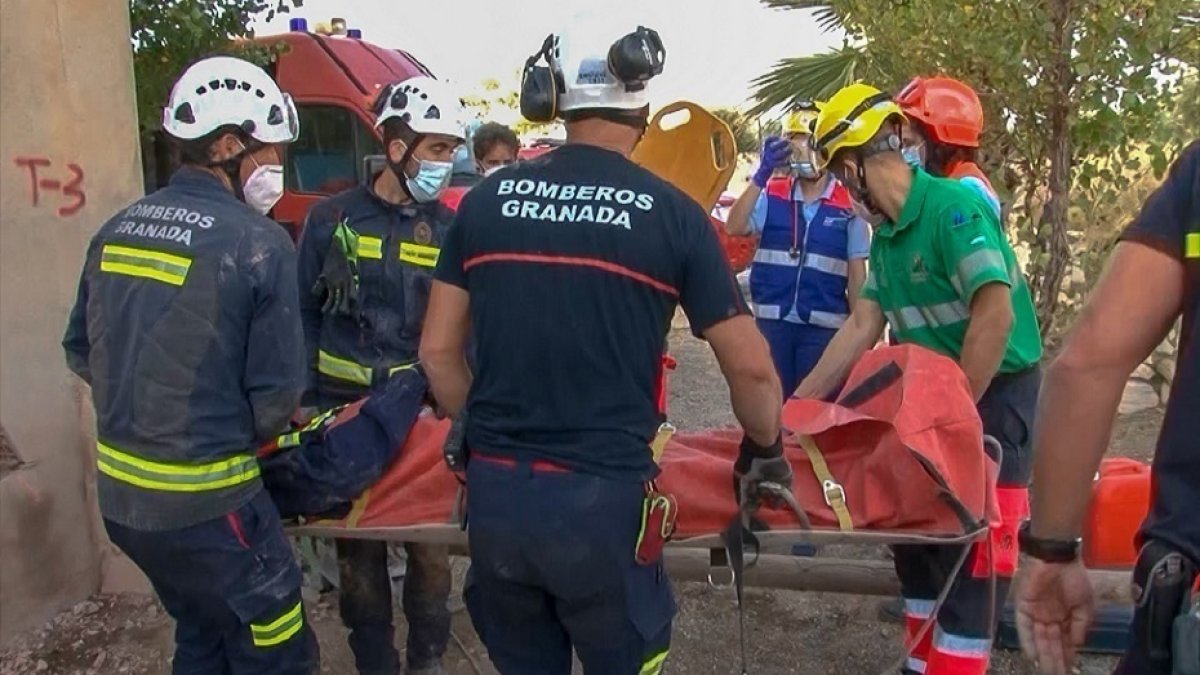 Imagen de archivo actuación Bomberos de Granada.
