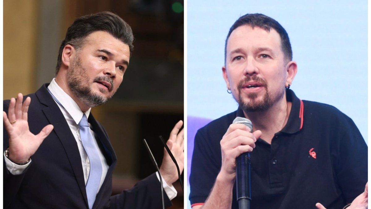 La inmigración desata una guerra campal en la izquierda: Pablo Iglesias  llama "nazi" a Rufián