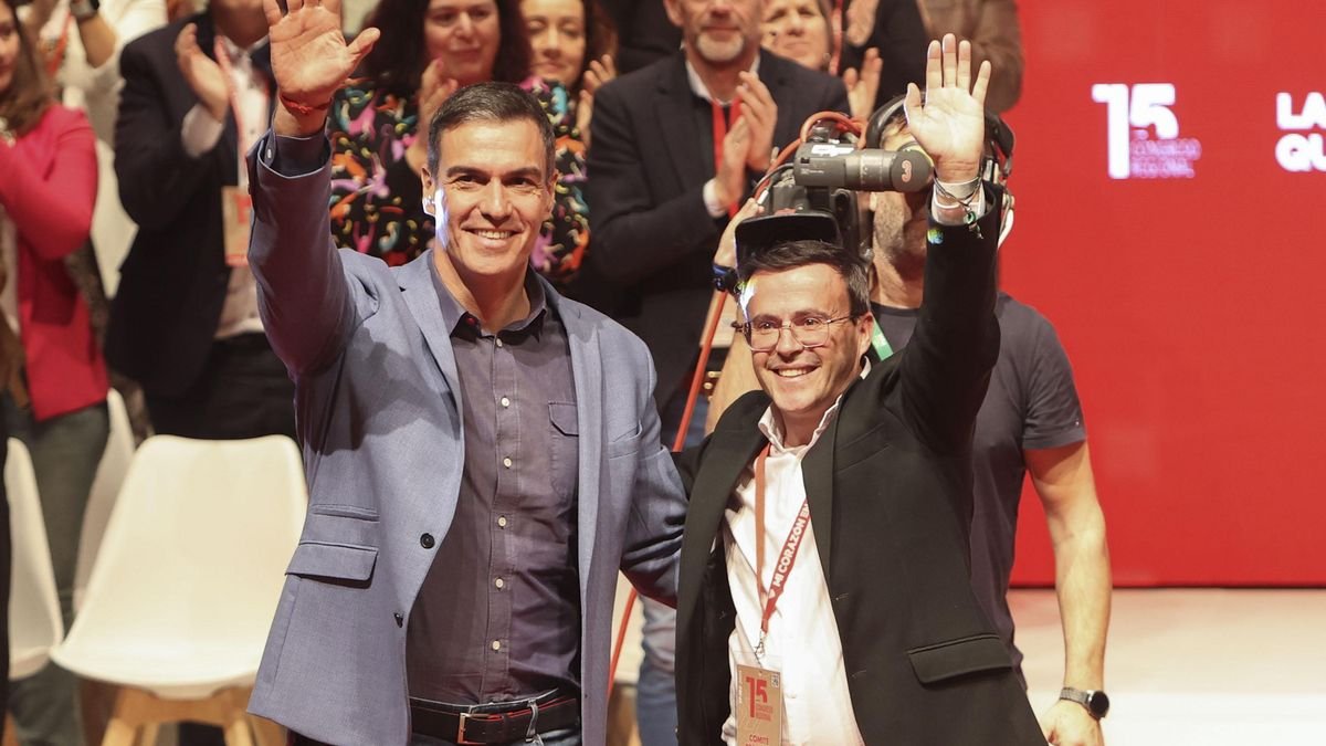 Pedro Sánchez junto a Miguel Ángel Gallardo