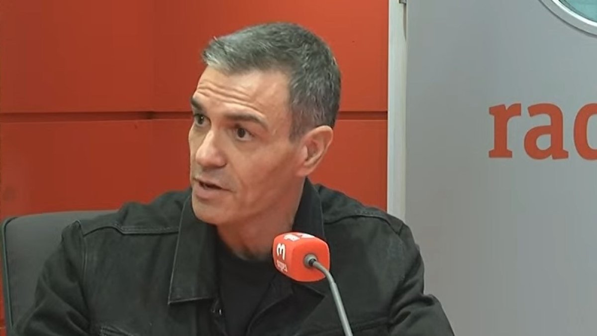 Pedro Sánchez, en su visita al programa 'Generación Ya', de RNE 13/11/2025