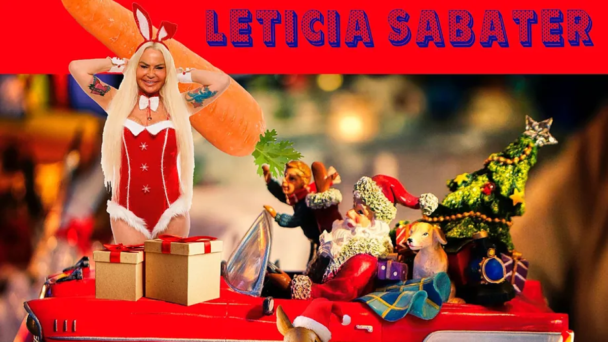 Leticia Sabater en una imagen de su videoclip.