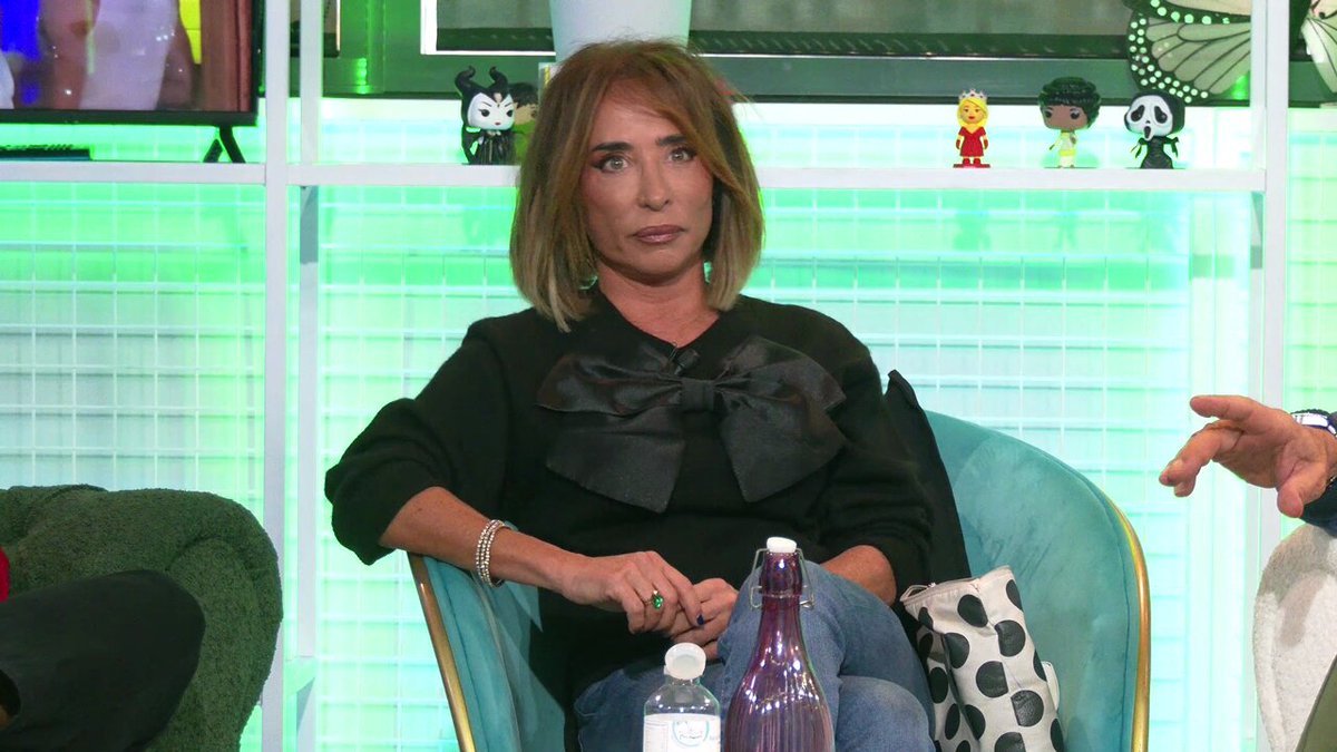 María Patiño en el pisito de