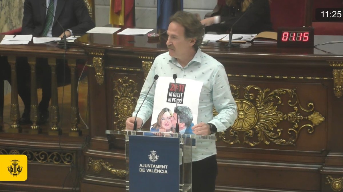 El concejal de Compromís, Giussepe Grezzi