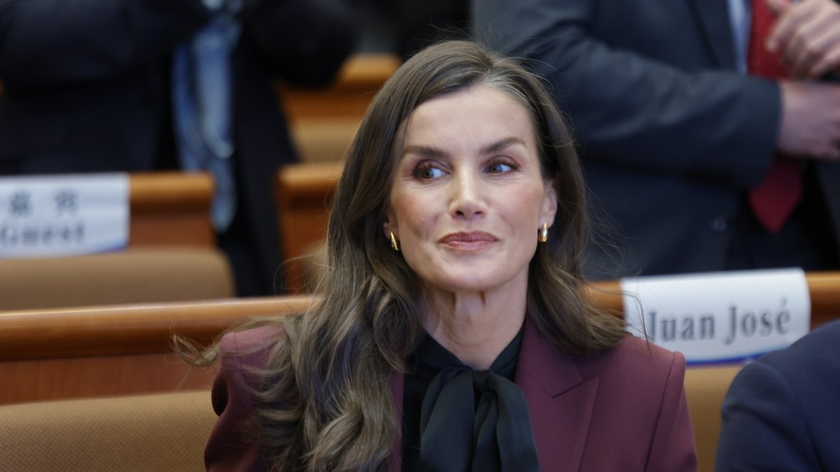 La Reina Letizia, el pasado 12 de noviembre en China.