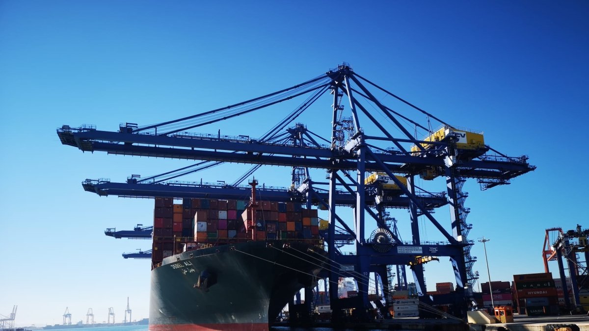 Carga y descarga en Valenciaport