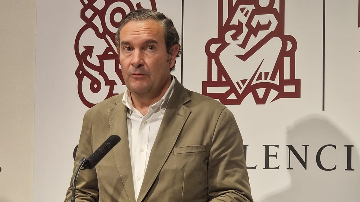 El nuevo portavoz del PPCV en su primera comparecencia tras asumir el cargo
