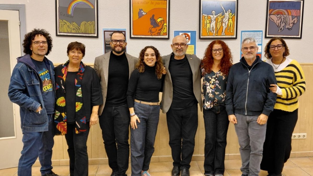 Reunión de las direcciones de Compromís y Esquerra Unida en la ciudad de Alicante.