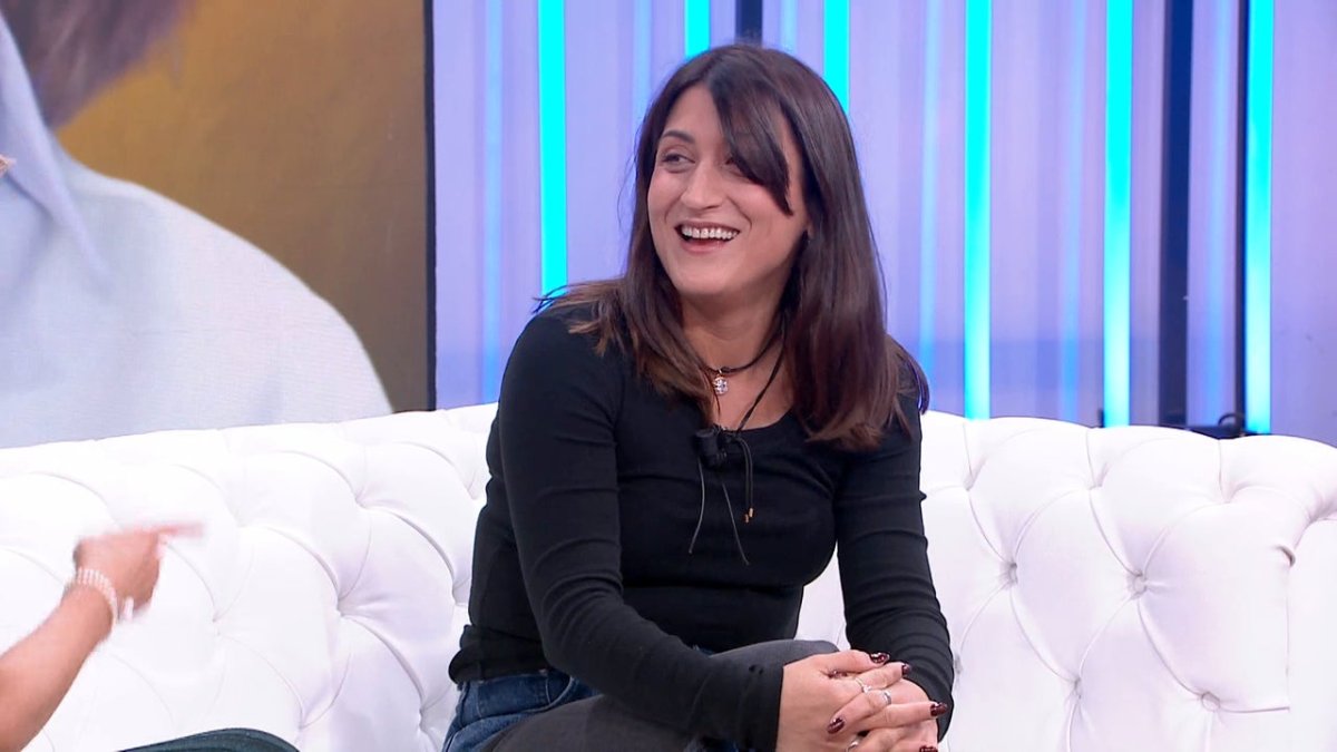 Susi Caramelo durante su visita a 