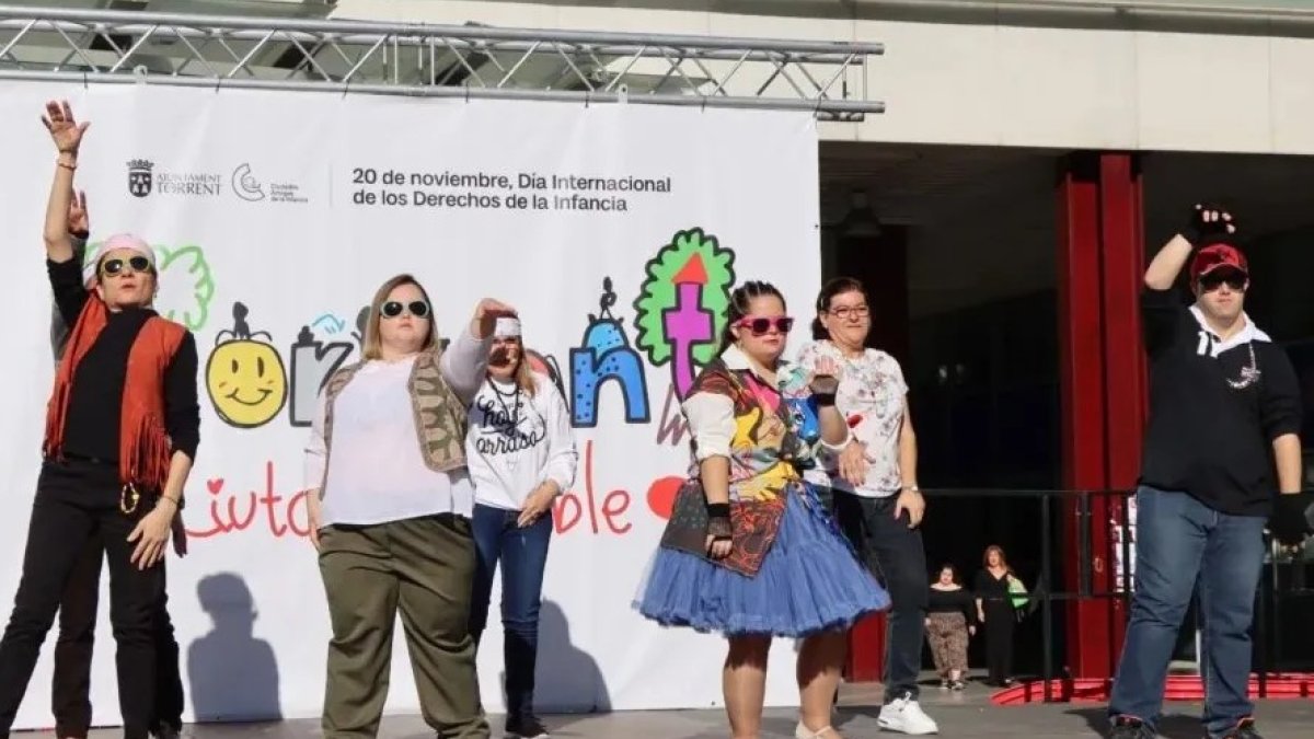 Celebración, el pasado año, del Día Mundial de la Infancia en Torrent.