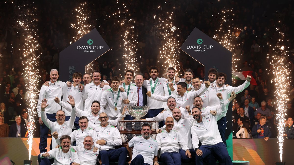 España no pudo con Italia en la final de la Copa Davis