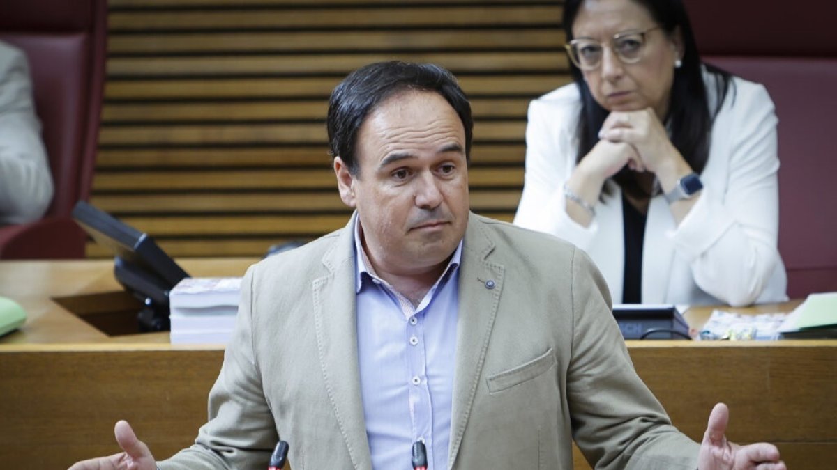 El síndic del PPCV, Juanfran Pérez Llorca.