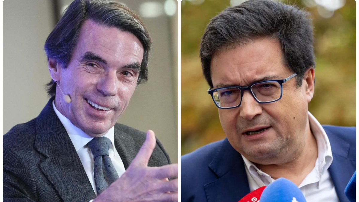 José María Aznar y Óscar López