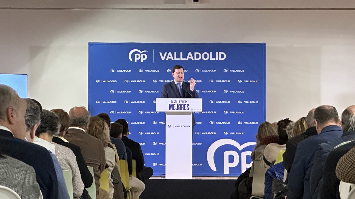 El presidente del PP de Castilla y León, Alfonso Fernández Mañueco 26/11/2025